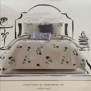 NWT Kate Spade Twin Comforter Set